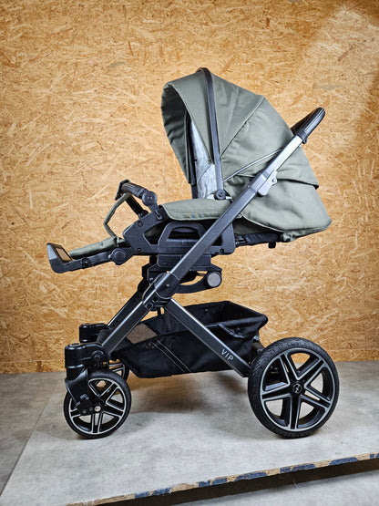 Hartan - Vip Gts Kombikinderwagen (babywanne und Sportsitz) - Grün 757 in sehr Gutem Zustand am Besten Kinderwagen 7