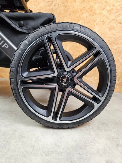Hartan - VIP GTS Kombikinderwagen (Babywanne und Sportsitz) - Grün 757 in sehr gutem Zustand