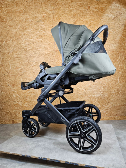 Hartan - VIP GTS Kombikinderwagen (Babywanne und Sportsitz) - Grün 757 in sehr gutem Zustand