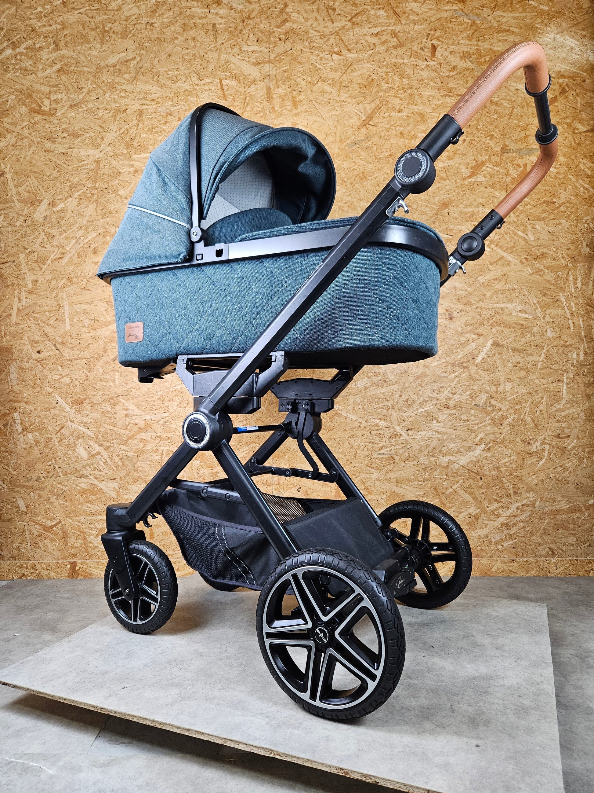 Hartan - Viva Gtr Kombikinderwagen (babywanne und Sportsitz) - Petrol wie Neu am Besten Kinderwagen 8 Kostenloser