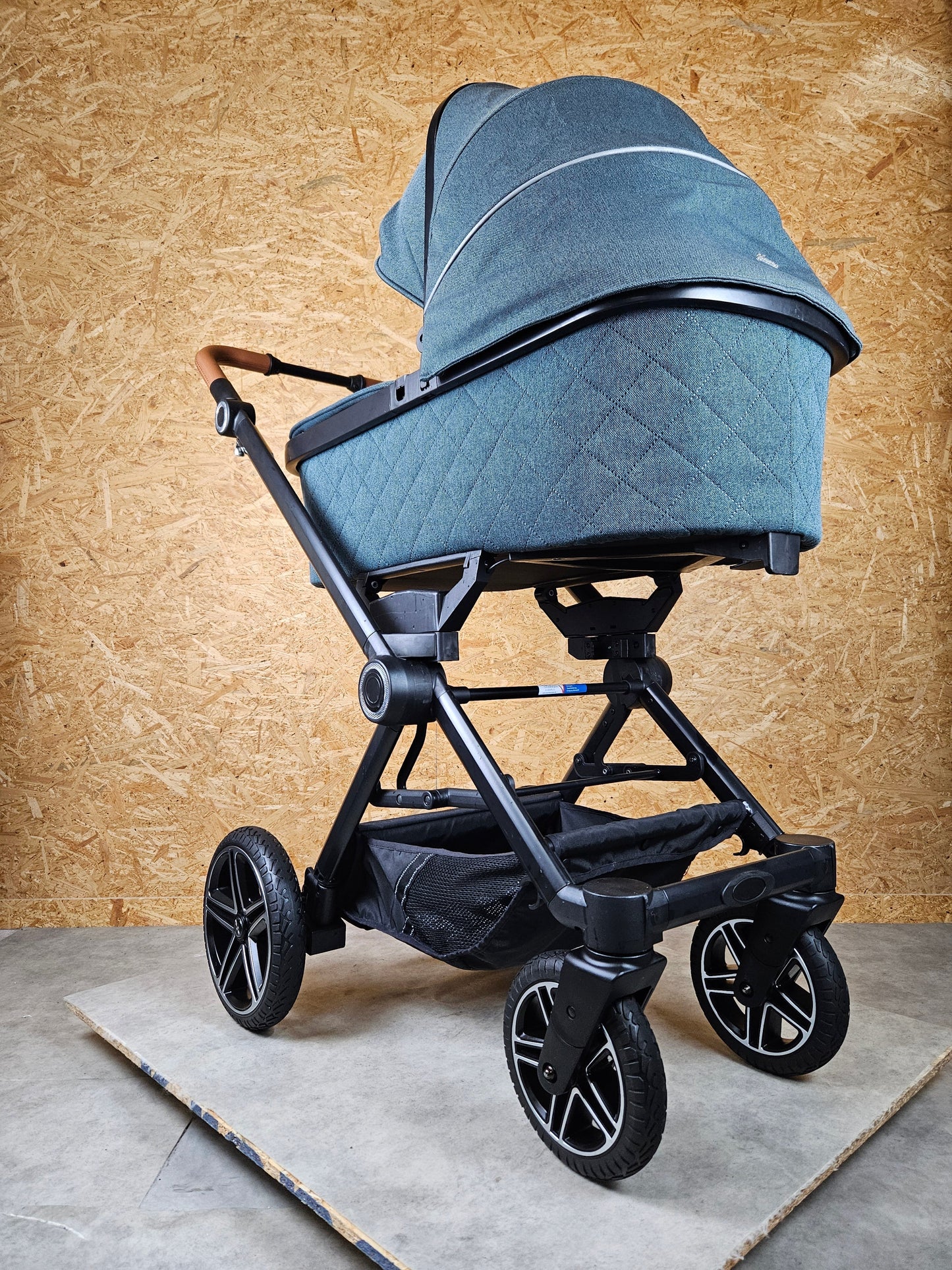 Hartan - Viva Gtr Kombikinderwagen (babywanne und Sportsitz) - Petrol wie Neu am Besten Kinderwagen 6 Kostenloser