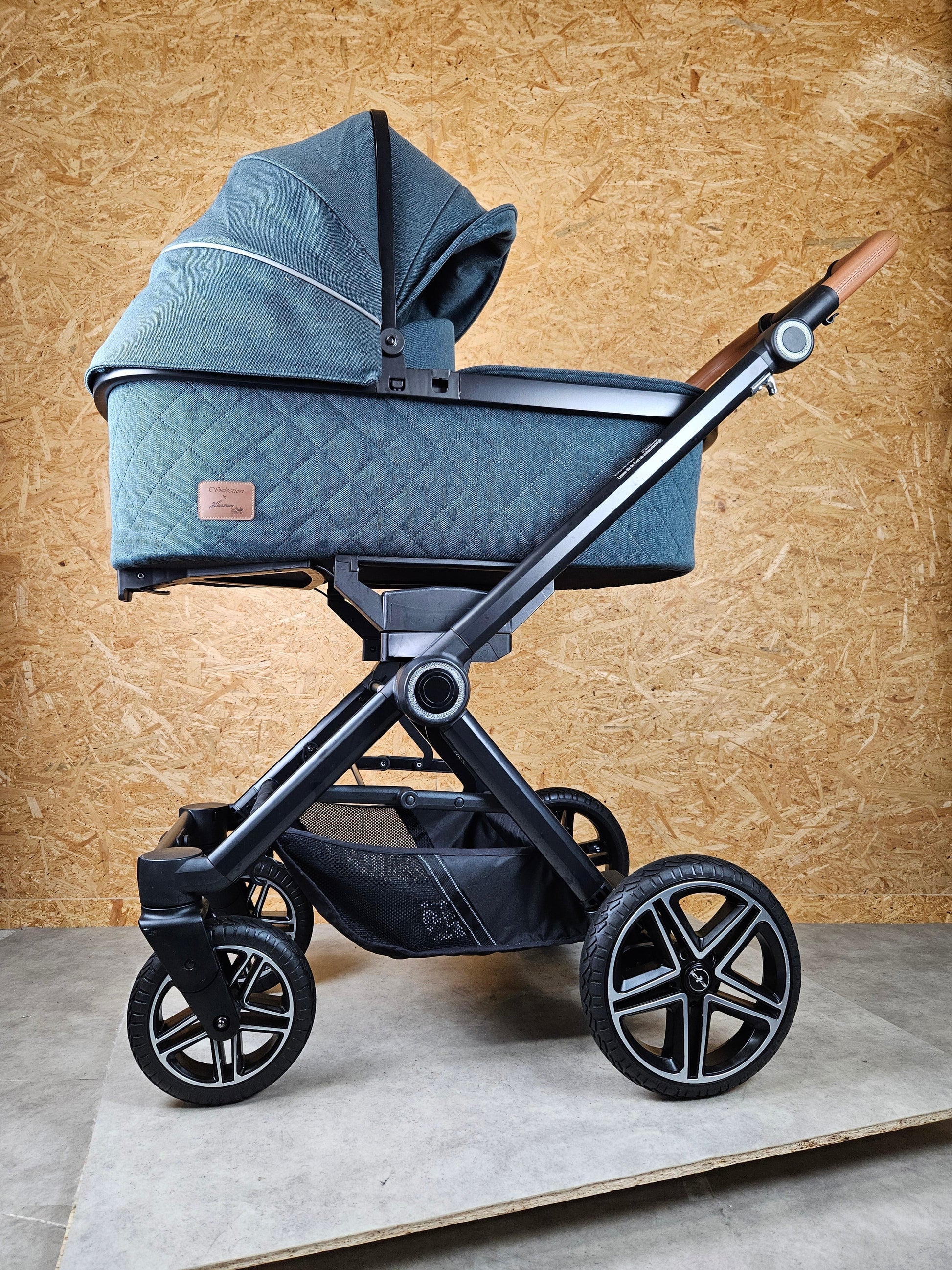 Hartan - Viva Gtr Kombikinderwagen (babywanne und Sportsitz) - Petrol wie Neu am Besten Kinderwagen 9 Kostenloser