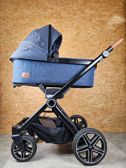 Hartan - Viva GTR Kombikinderwagen (Babywanne und Sportsitz) - Blau in sehr gutem Zustand