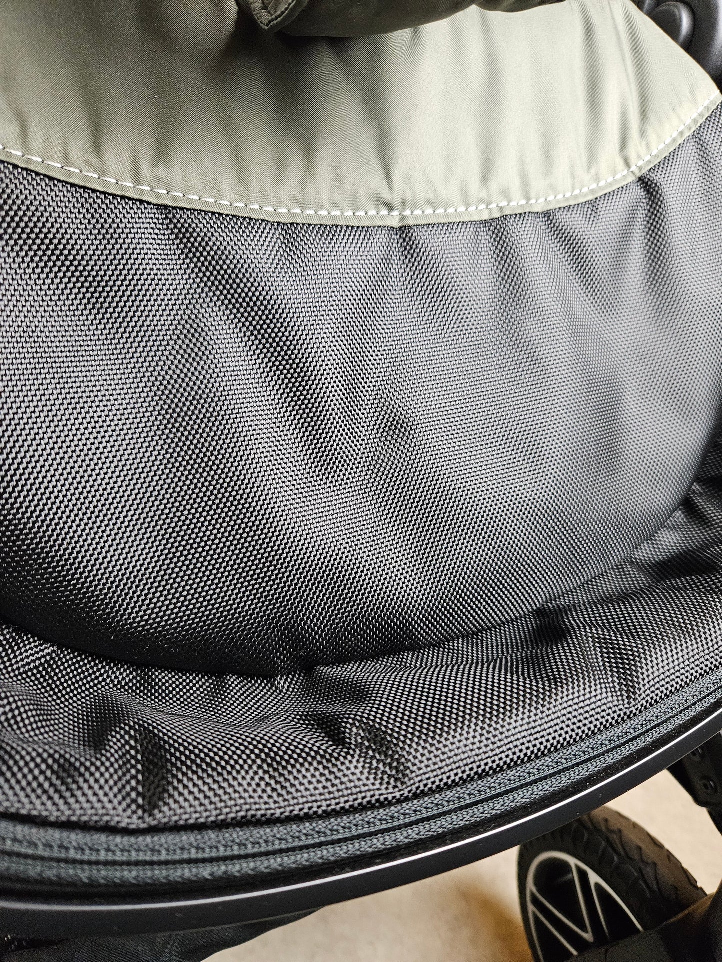 Hartan - Viva Kombikinderwagen (babywanne und Sportsitz) - Grau wie Neu - Inkl. Wickeltasche Fußsack Poussette 26