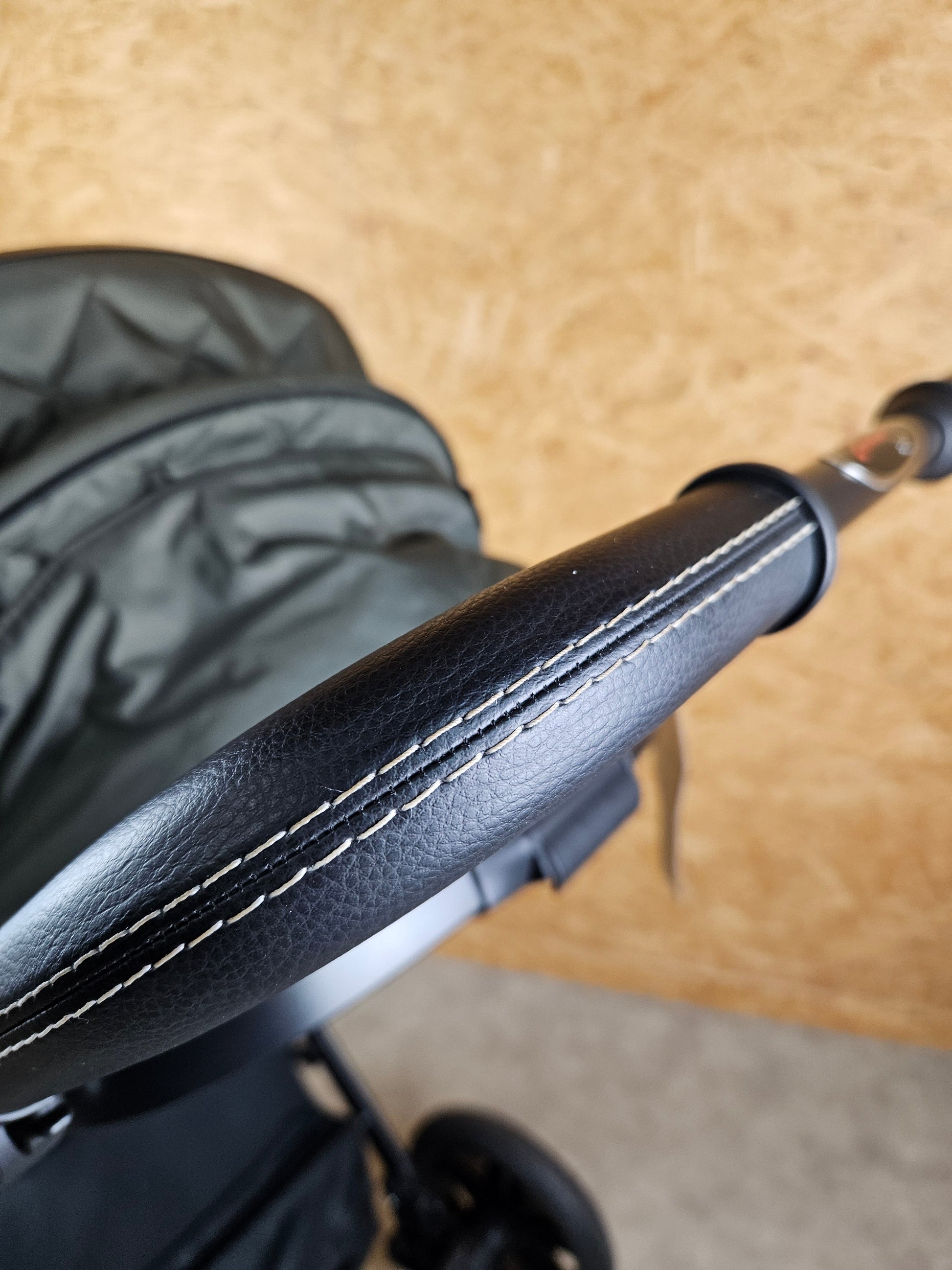 Hartan - Viva Kombikinderwagen (babywanne und Sportsitz) - Grau wie Neu - Inkl. Wickeltasche Fußsack Poussette 28