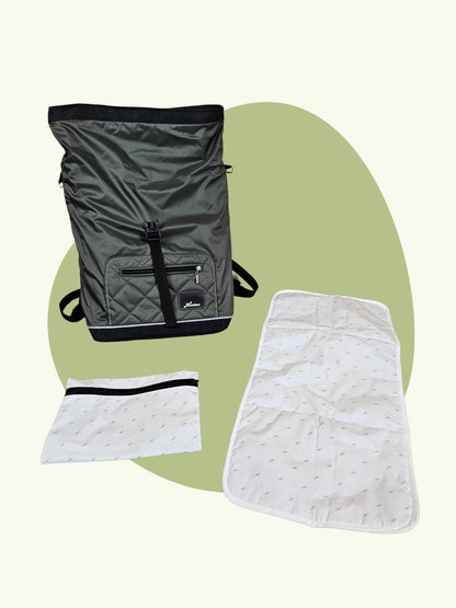 Hartan - Viva Kombikinderwagen (babywanne und Sportsitz) - Grau wie Neu - Inkl. Wickeltasche Fußsack Poussette 34