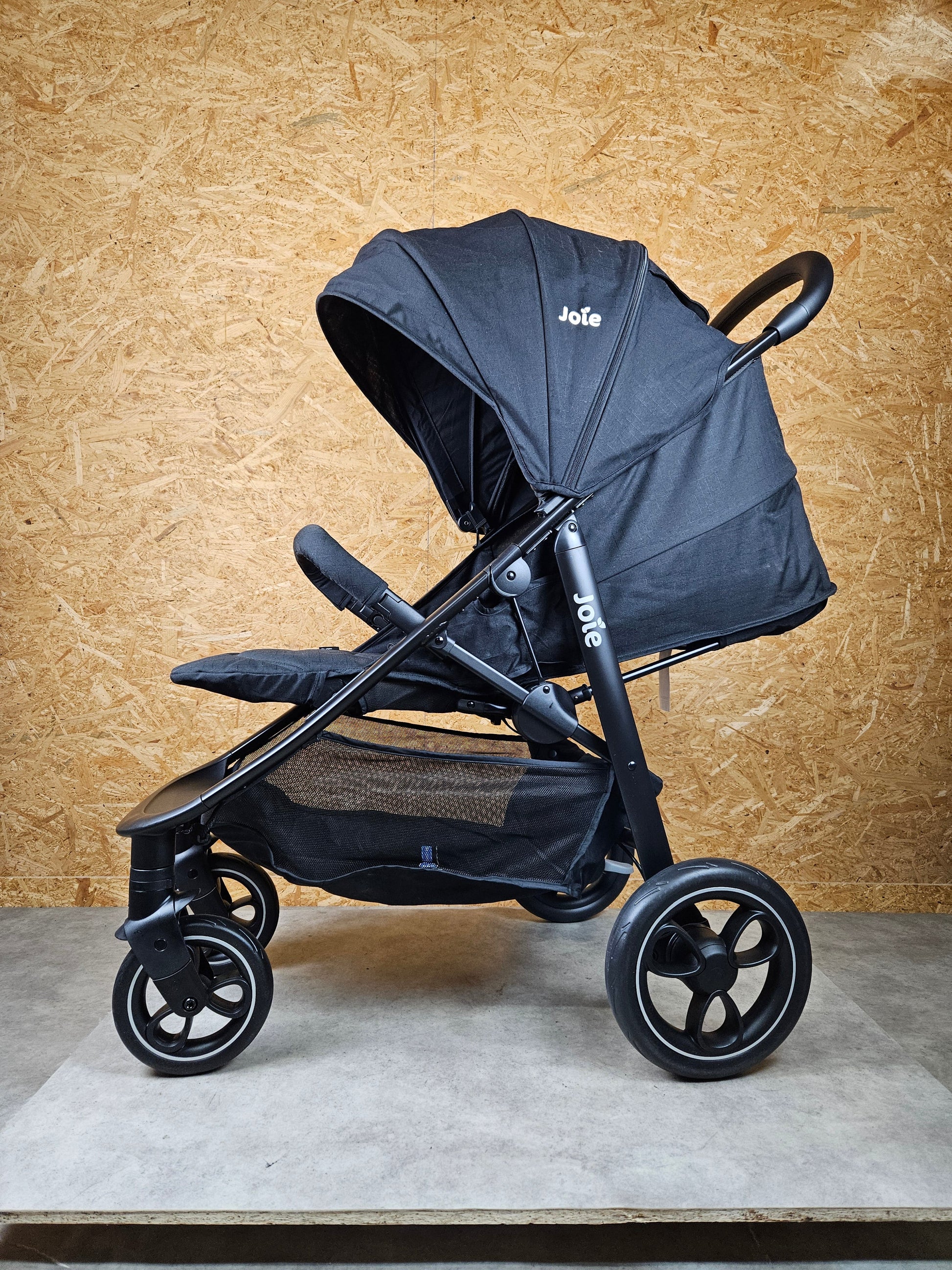 Joie Litetrax - Buggy Kinderwagen mit Ramble Babywanne und Schieberablagefach - Schwarz - wie Neu / sehr Gut 15