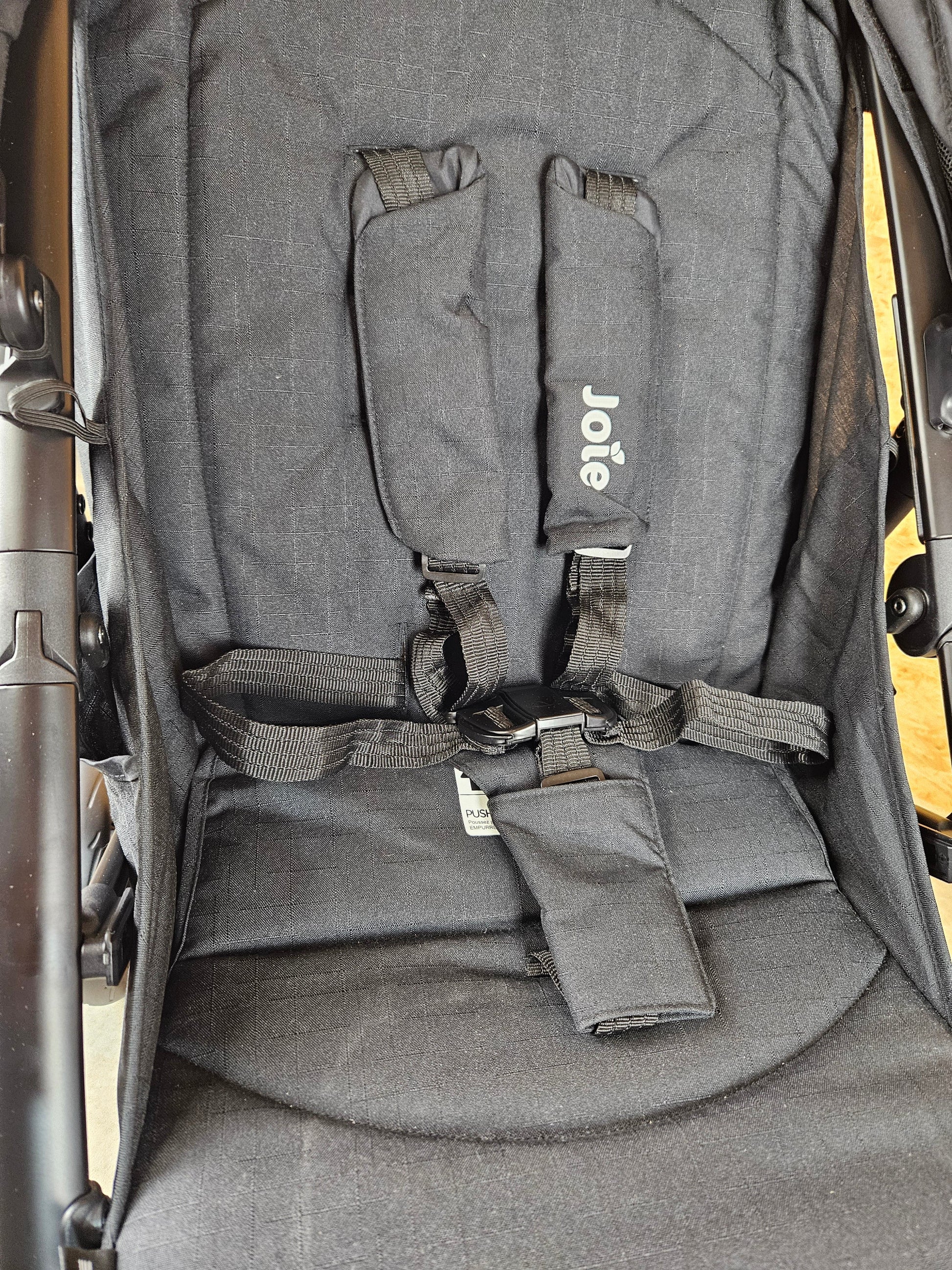 Joie Litetrax - Buggy Kinderwagen mit Ramble Babywanne und Schieberablagefach - Schwarz - wie Neu / sehr Gut 21