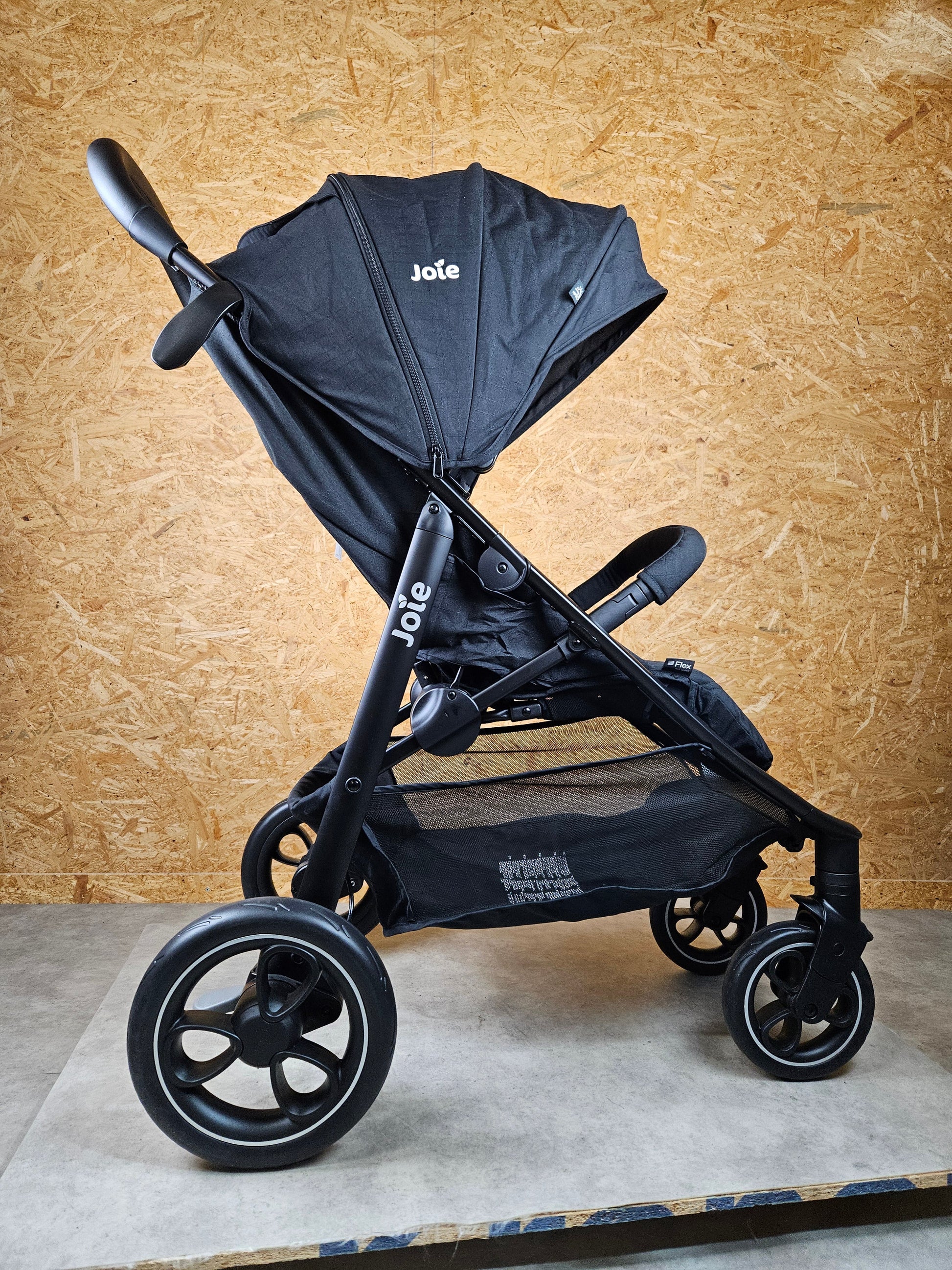 Joie Litetrax - Buggy Kinderwagen mit Ramble Babywanne und Schieberablagefach - Schwarz - wie Neu / sehr Gut 6