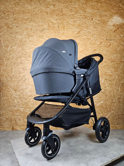 Joie Litetrax - Buggy Kinderwagen mit Ramble Babywanne und Schieberablagefach - Schwarz - wie Neu / sehr Gut 12