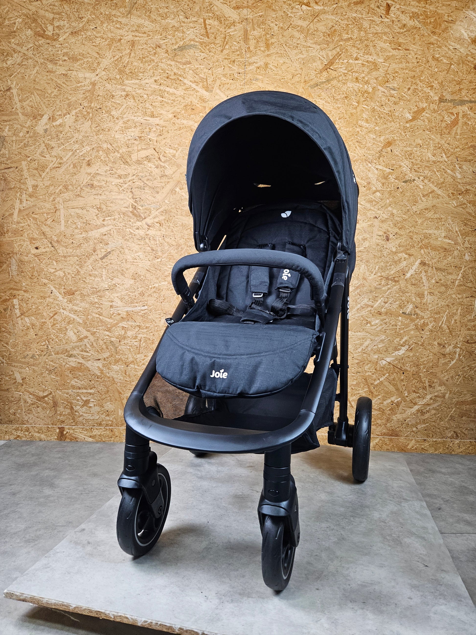 Joie Litetrax - Buggy Kinderwagen mit Ramble Babywanne und Schieberablagefach - Schwarz - wie Neu / sehr Gut 9