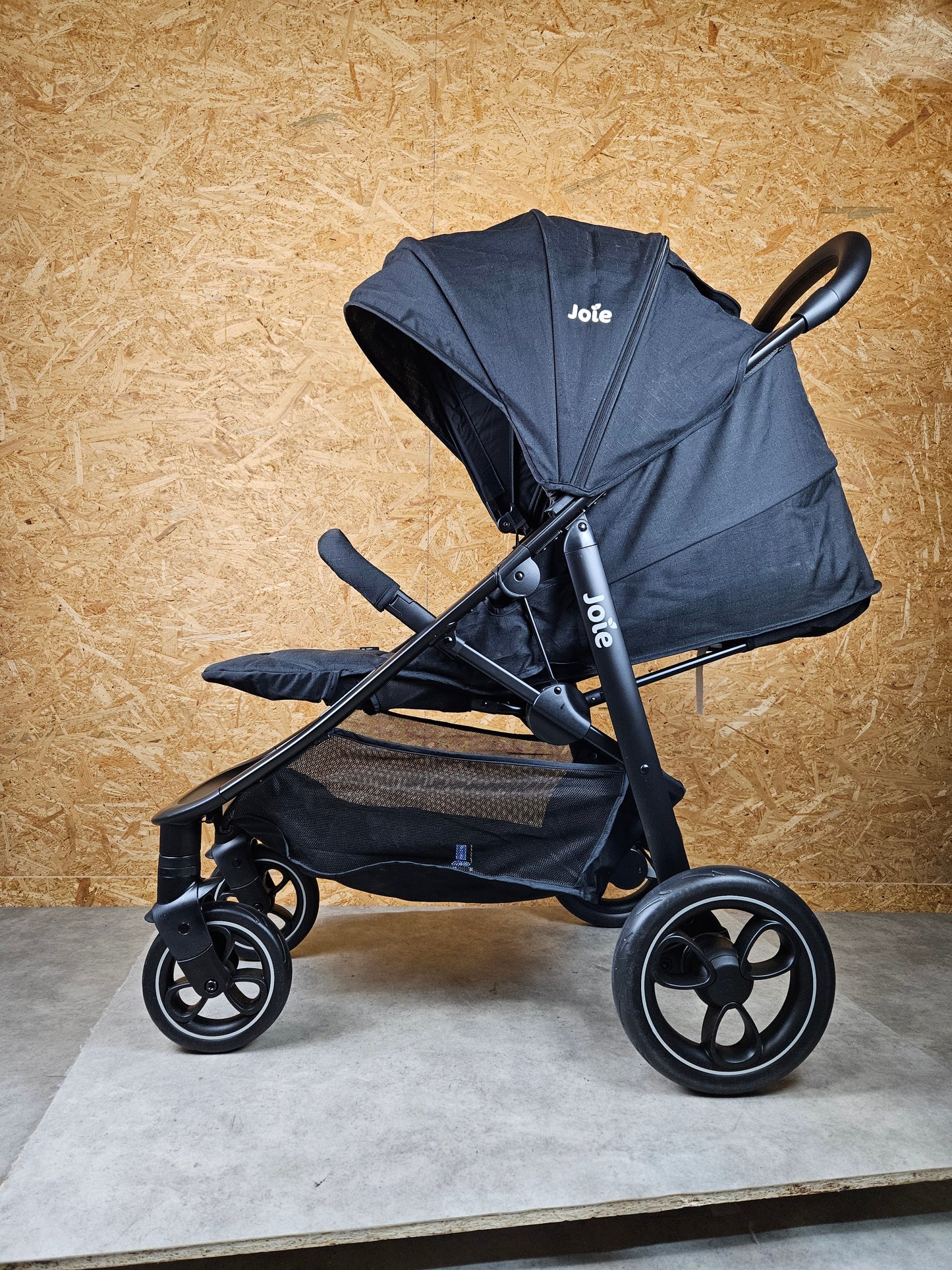 Joie Litetrax - Buggy Kinderwagen mit Ramble Babywanne und Schieberablagefach - Schwarz - wie Neu / sehr Gut 16