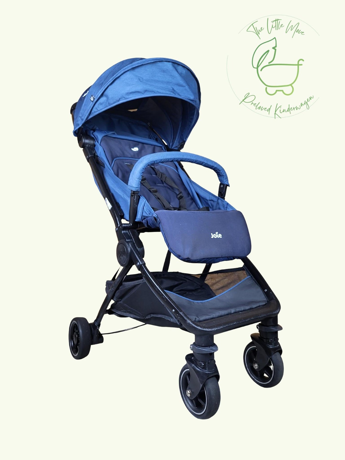 Joie Pact Stroller with Flat Reclining seat - Blau in gutem Zustand