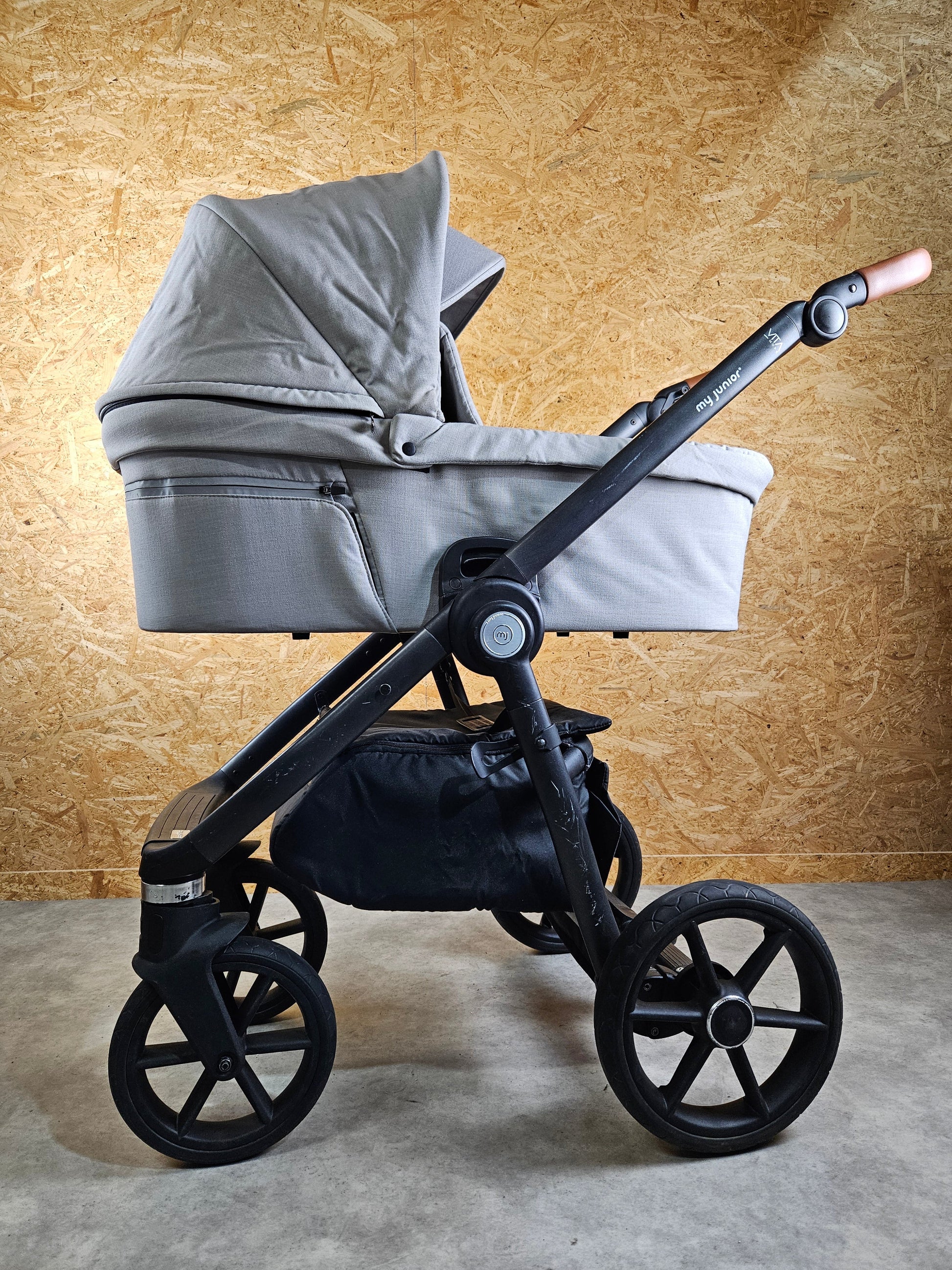 My Junior Vita Hope - Kombikinderwagen (sportsitz und Babywanne) - Grau in Gutem Zustand Kinderwagen 22