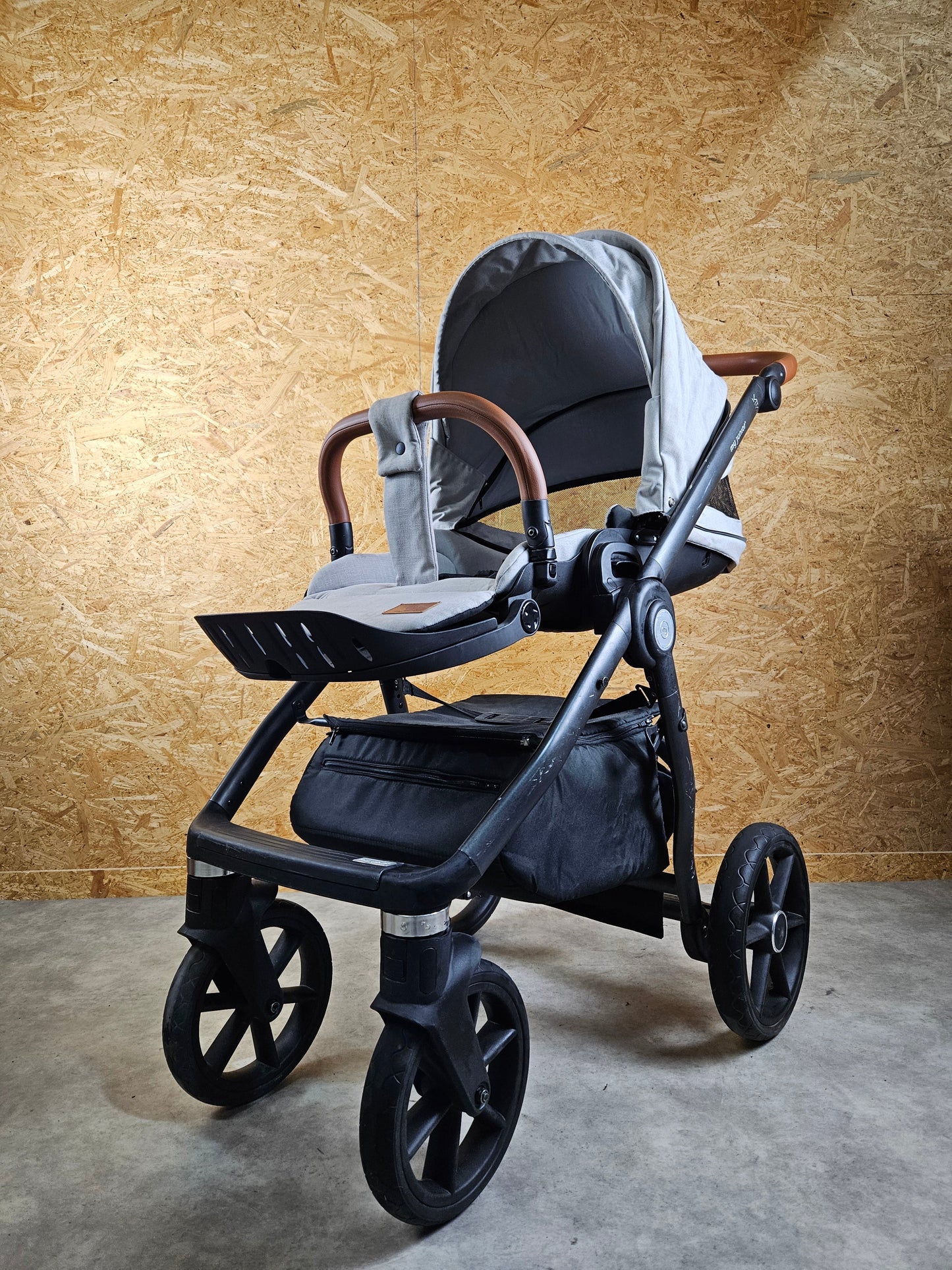 My Junior Vita Hope - Kombikinderwagen (sportsitz und Babywanne) - Grau in Gutem Zustand Kinderwagen 7