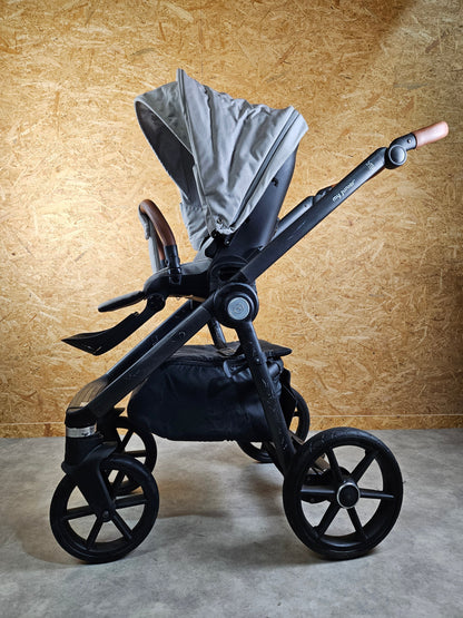 My Junior Vita Hope - Kombikinderwagen (sportsitz und Babywanne) - Grau in Gutem Zustand Kinderwagen 10