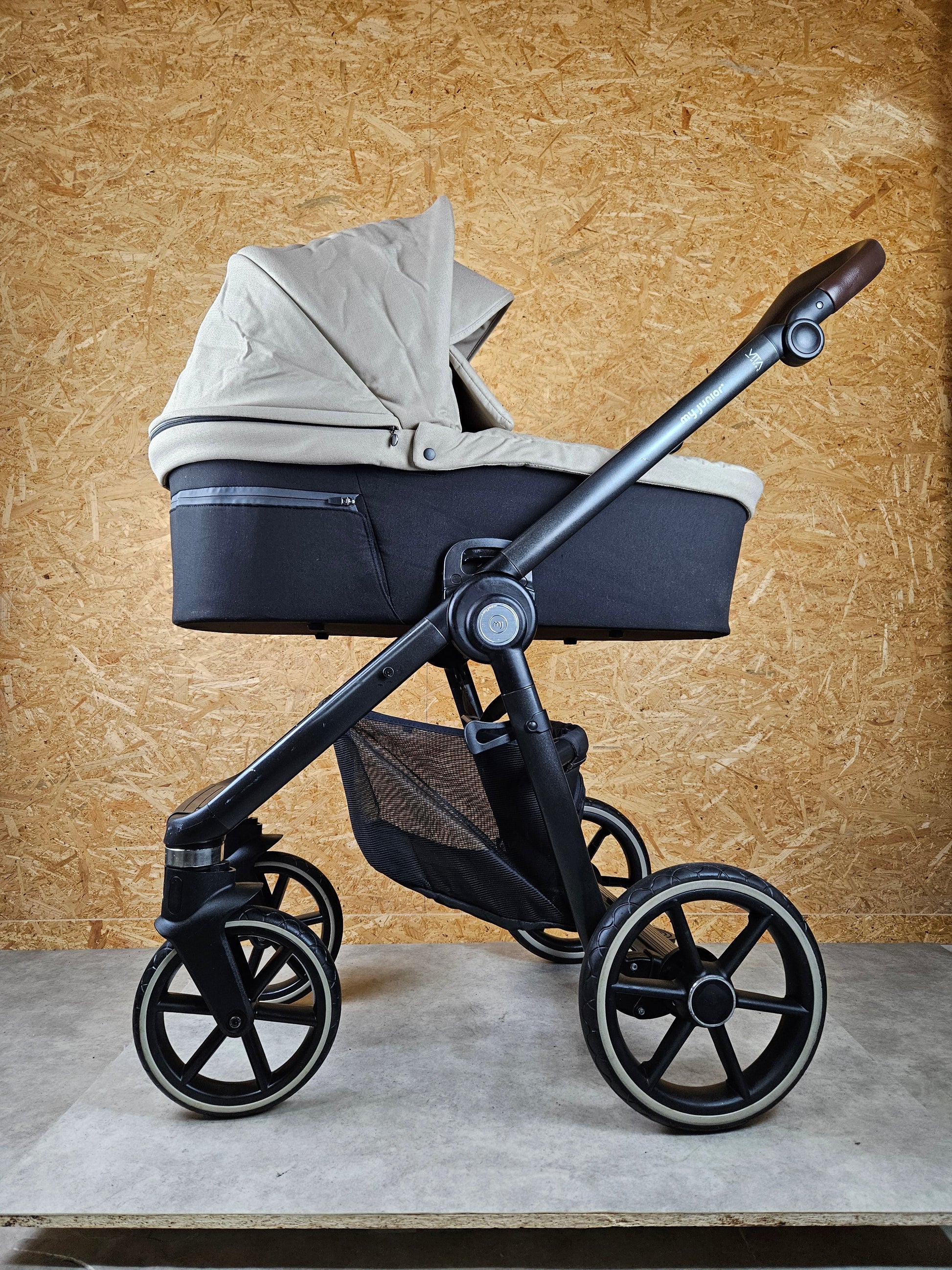 My Junior Vita Hope - Kombikinderwagen Inkl. Zubehör (sportsitz und Liegewanne) - Beige - in Gutem Zustand Kinderwagen