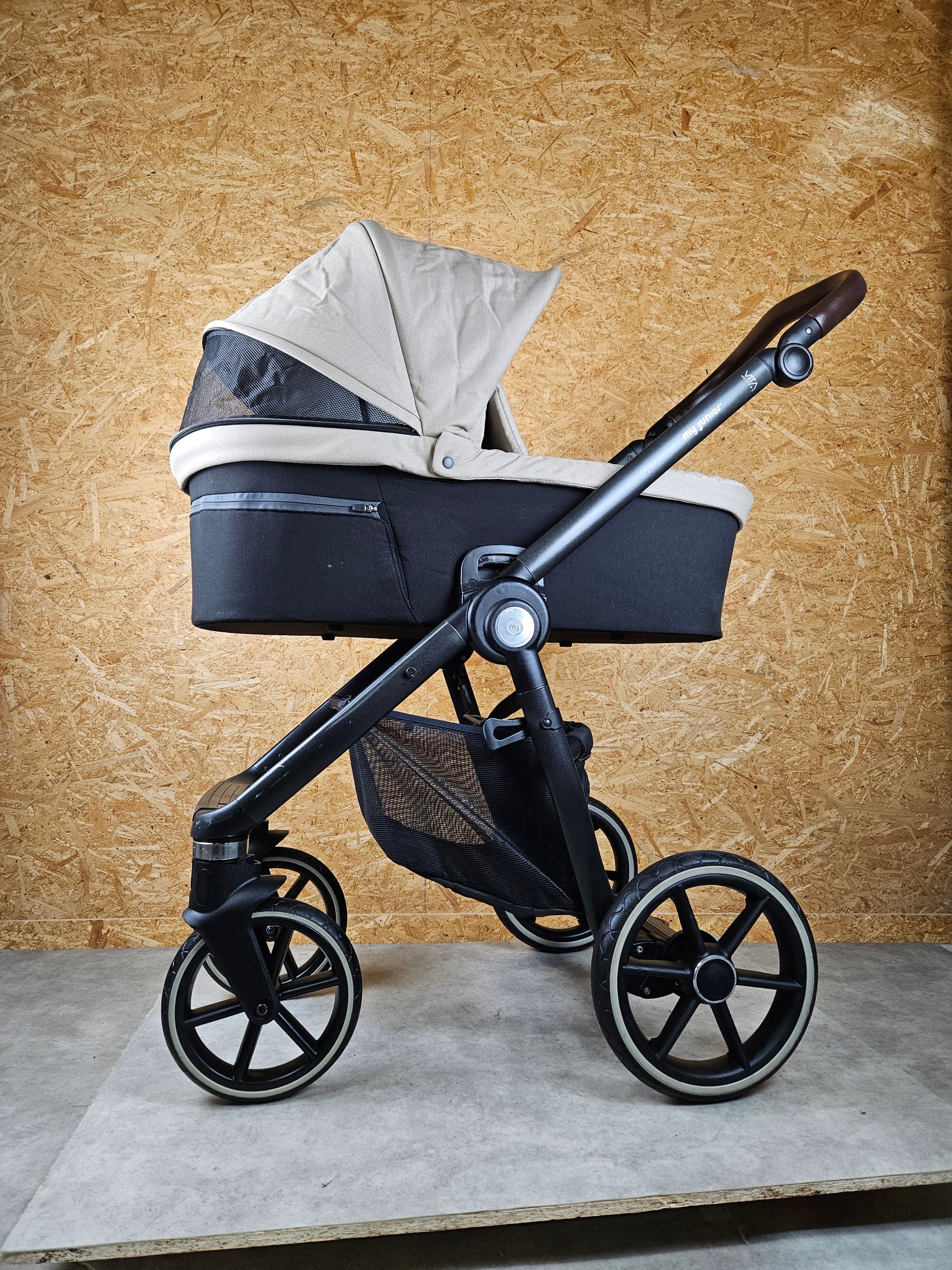 My Junior Vita Hope - Kombikinderwagen Inkl. Zubehör (sportsitz und Liegewanne) - Beige - in Gutem Zustand Kinderwagen