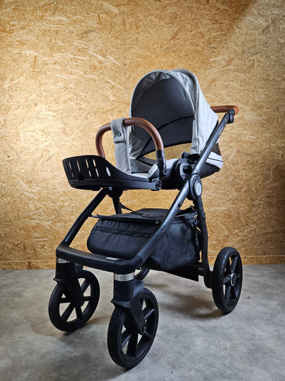 My Junior Vita Hope - Kombikinderwagen (sportsitz und Babywanne) - Grau in Gutem Zustand Kinderwagen 16