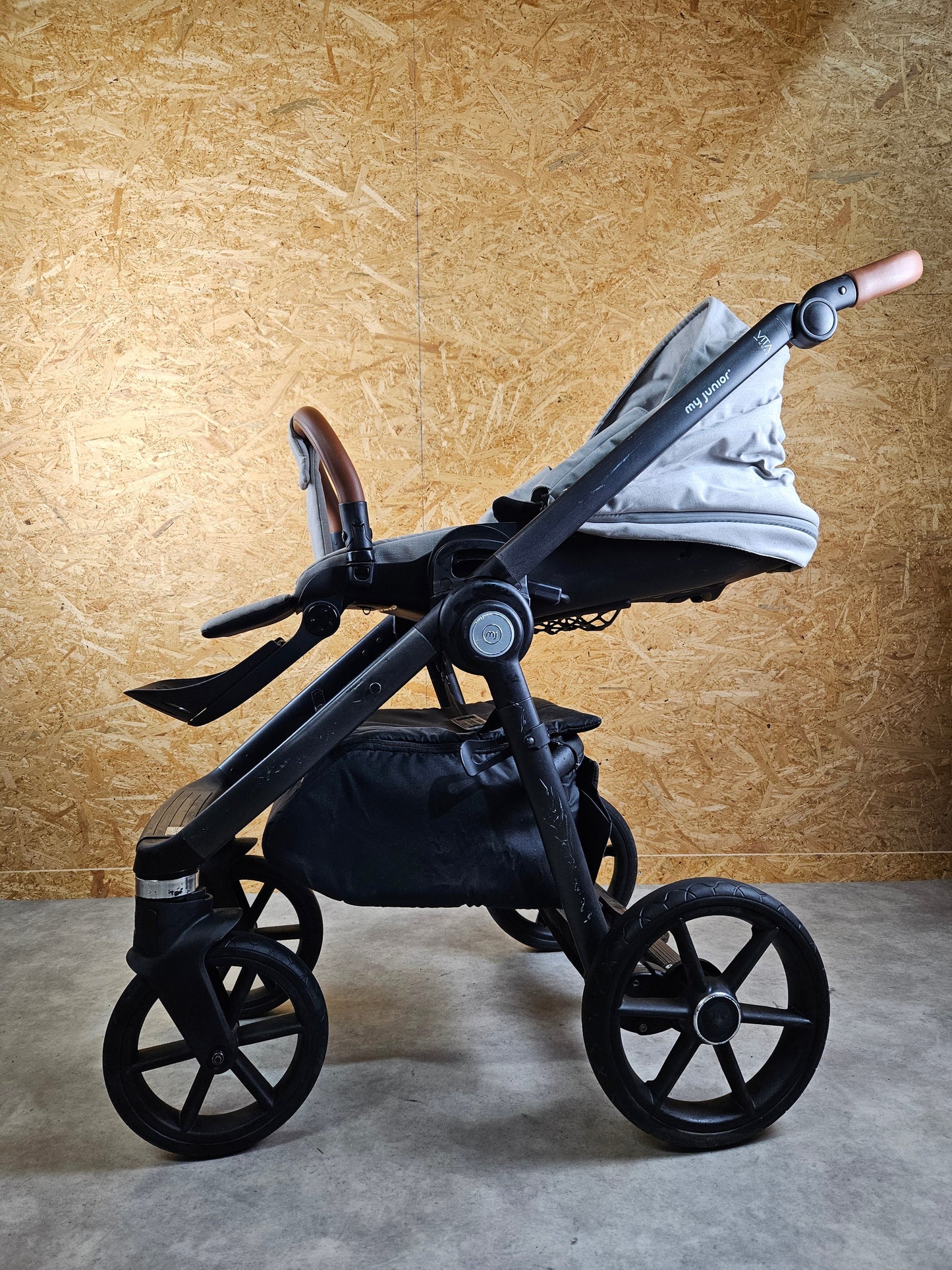 My Junior Vita Hope - Kombikinderwagen (sportsitz und Babywanne) - Grau in Gutem Zustand Kinderwagen 14