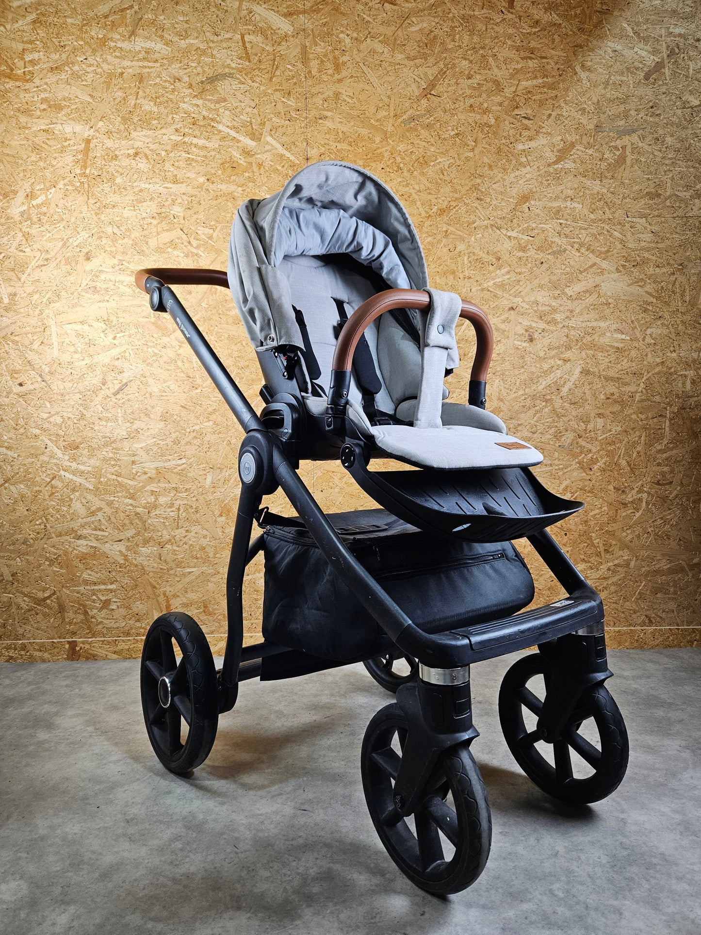 My Junior Vita Hope - Kombikinderwagen (sportsitz und Babywanne) - Grau in Gutem Zustand Kinderwagen 3