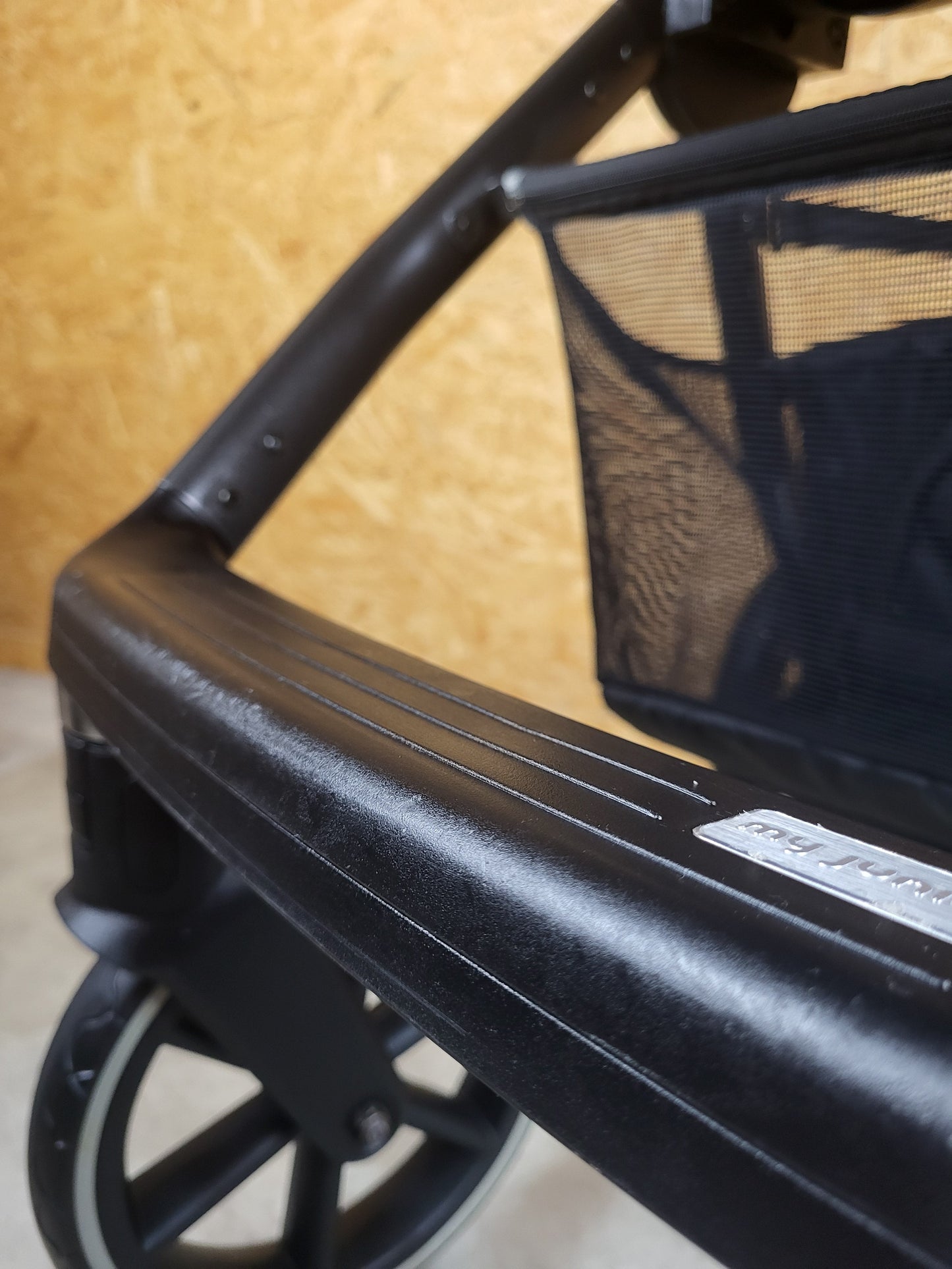 My Junior Vita Hope Kinderwagen - Schwarz mit beigem Verdeck in gutem Zustand