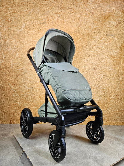 Nuna - Mixx next Magnet Birch Kombikinderwagen (Sportsitz und Babywanne) - Grün in sehr gutem Zustand
