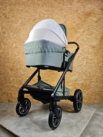 Nuna - Mixx next Magnet Birch Kombikinderwagen (Sportsitz und Babywanne) - Grün in sehr gutem Zustand
