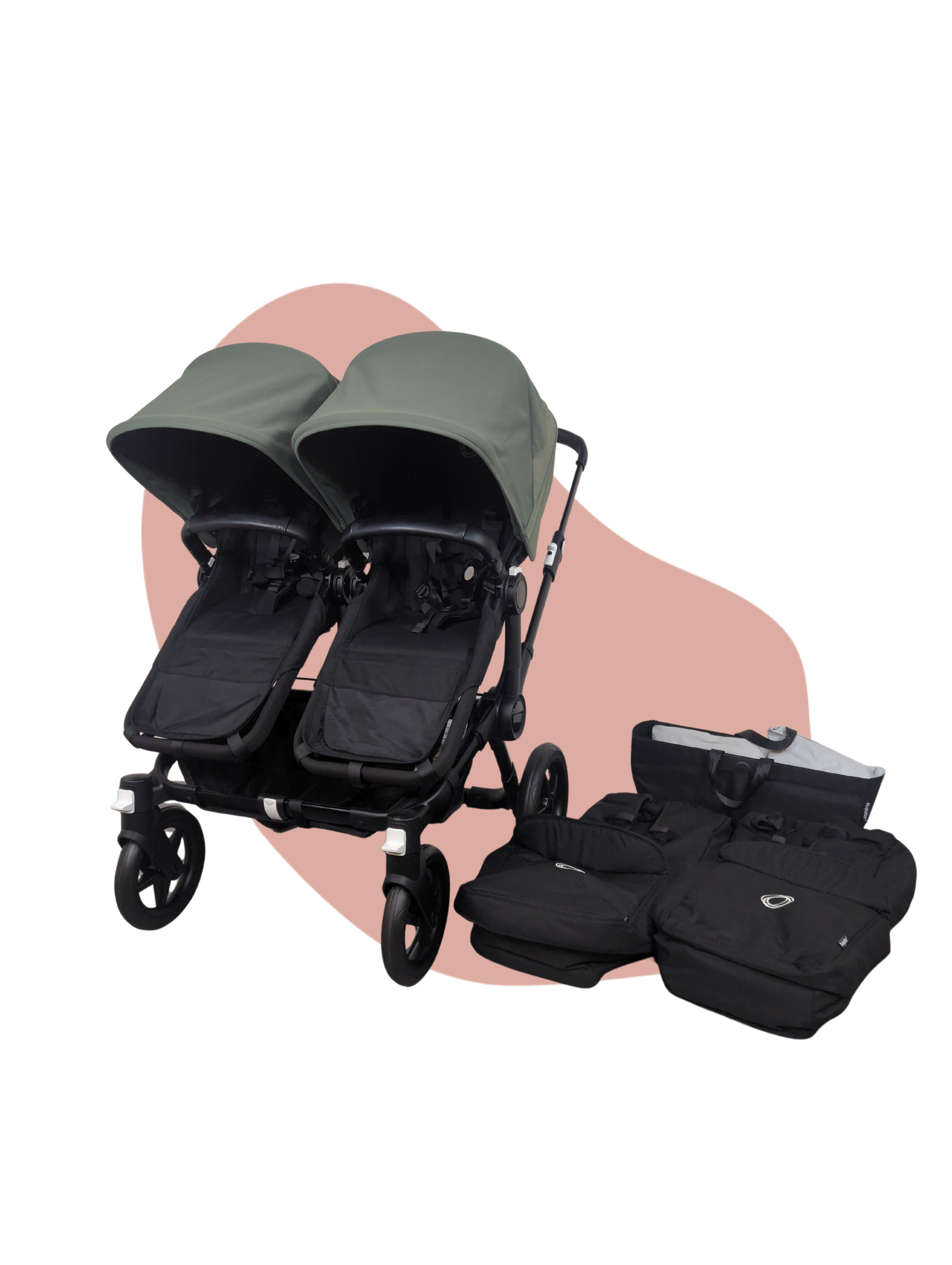 Bugaboo - Kinderwagen - Donkey 5 Twin 1