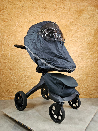 Stokke - Xplory Kombikinderwagen (Sportsitz und Babywanne) inkl. Zubehör - Schwarz in sehr gutem Zustand
