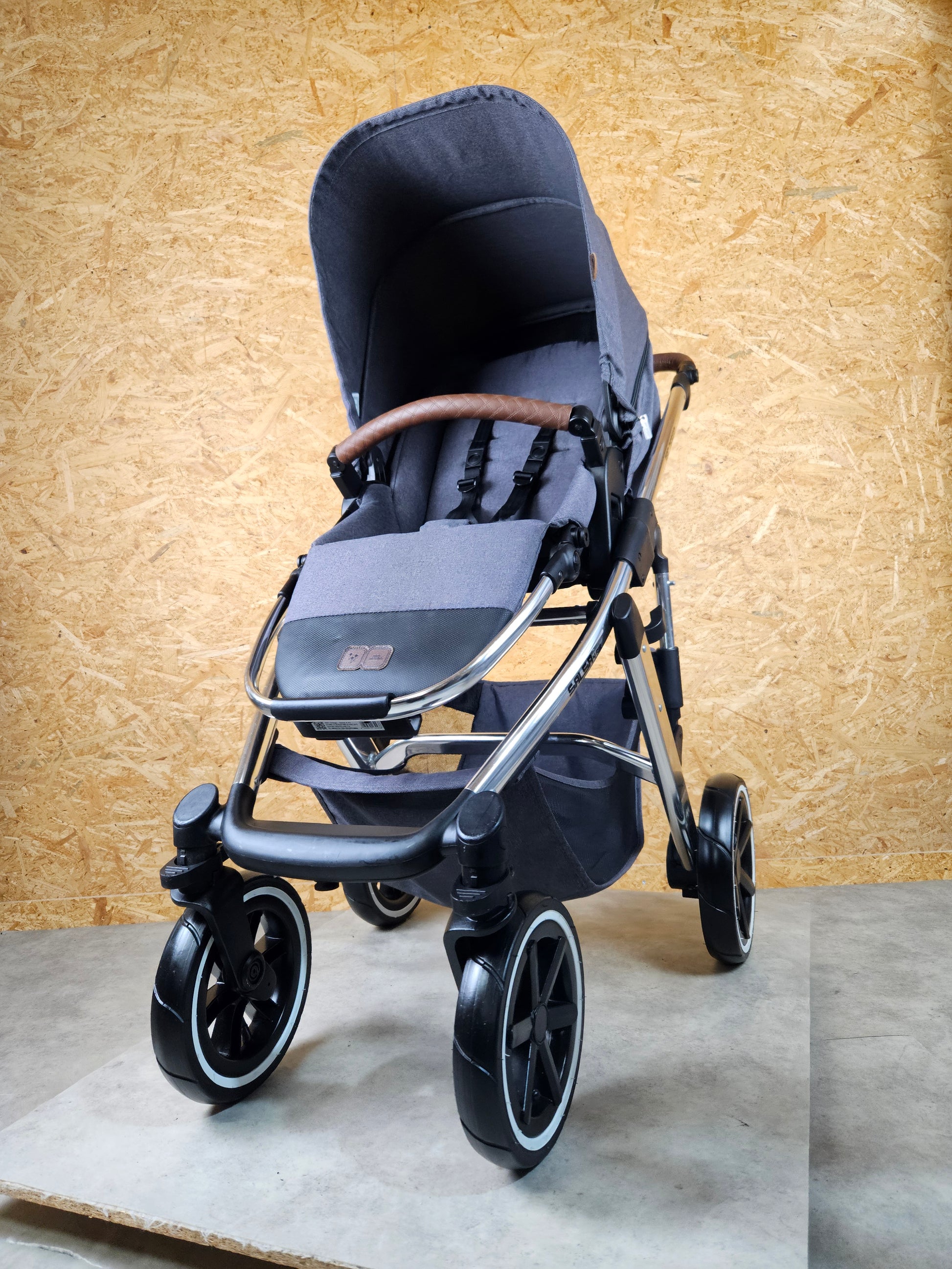 Abc Design - Salsa 4 Air Kombikinderwagen (sportsitz und Babywanne) - Asphalt in sehr Gutem Zustand Kinderwagen 6