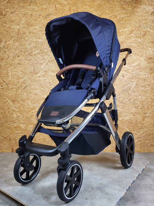 ABC Design - Salsa 4 Kombikinderwagen (Sportsiz und Babywanne) - Blau - in gutem Zustand