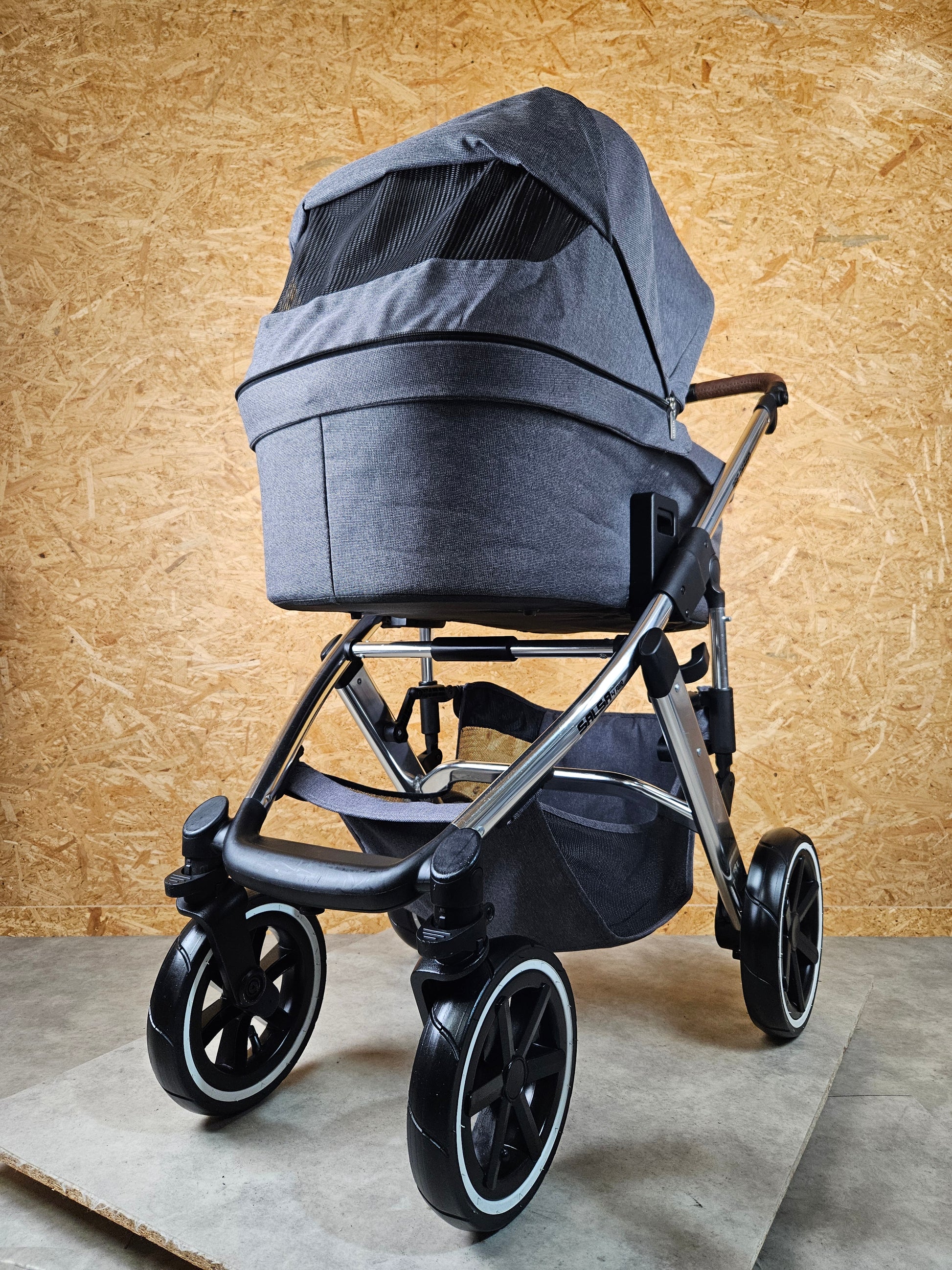 Abc Design - Salsa 4 Air Kombikinderwagen (sportsitz und Babywanne) - Asphalt in sehr Gutem Zustand Kinderwagen 13