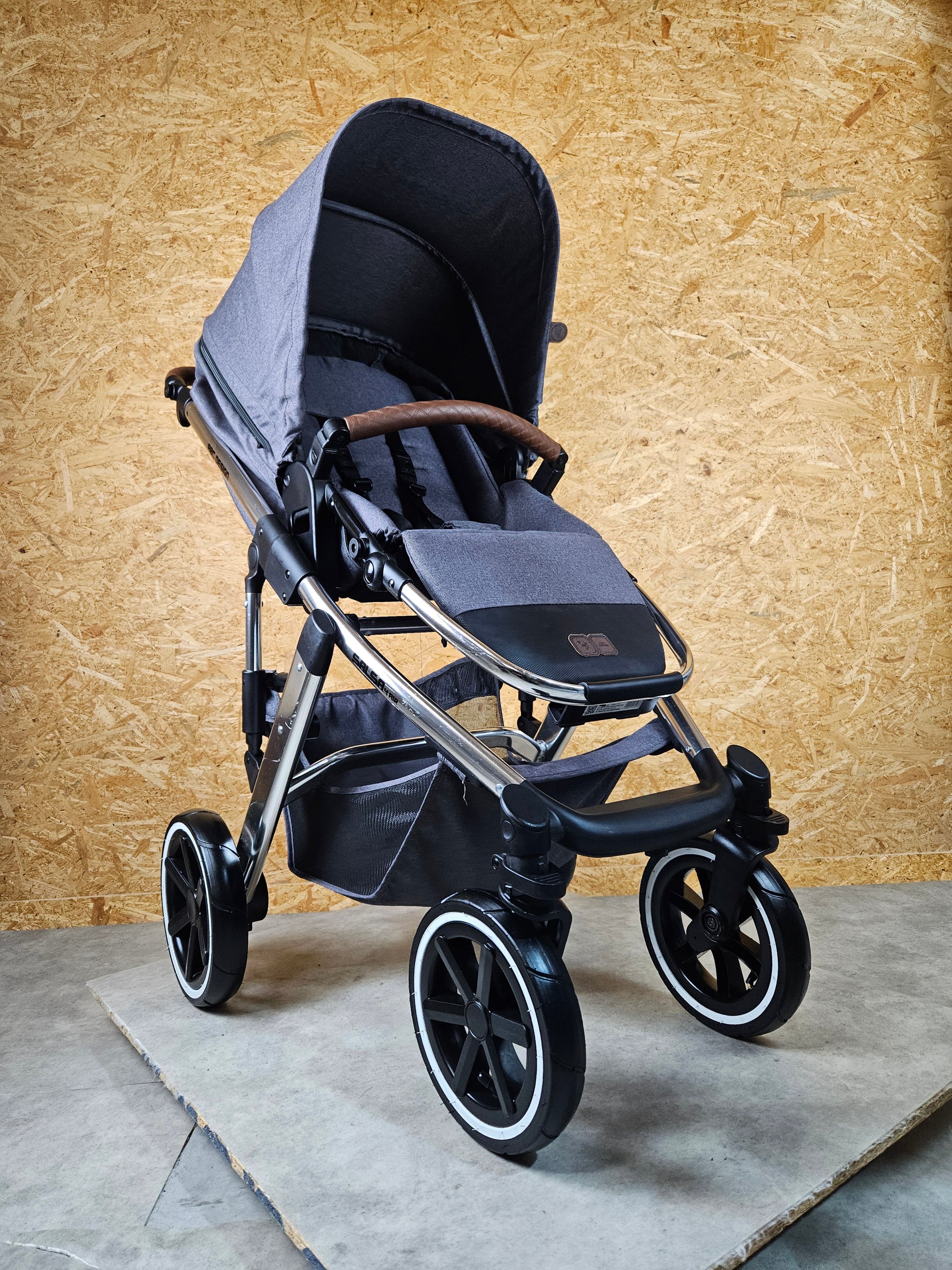 Abc Design - Salsa 4 Air Kombikinderwagen (sportsitz und Babywanne) - Asphalt in sehr Gutem Zustand Kinderwagen 2