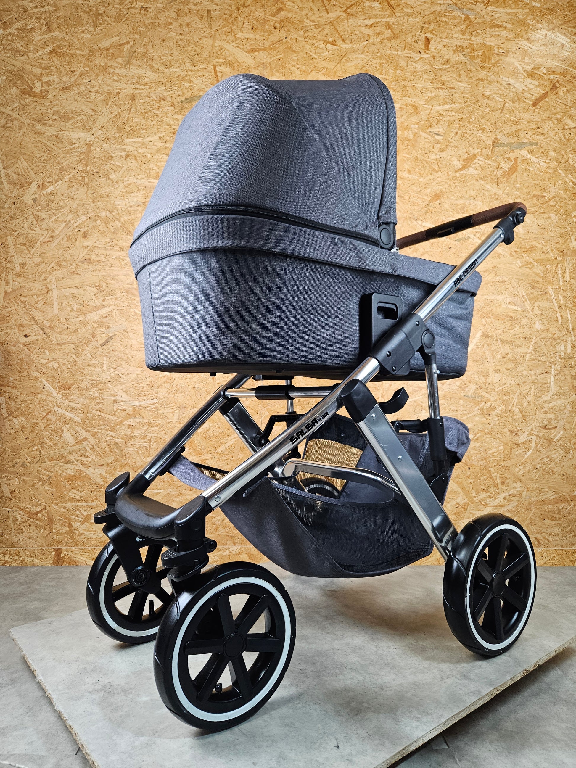 Abc Design - Salsa 4 Air Kombikinderwagen (sportsitz und Babywanne) - Asphalt in sehr Gutem Zustand Kinderwagen 15