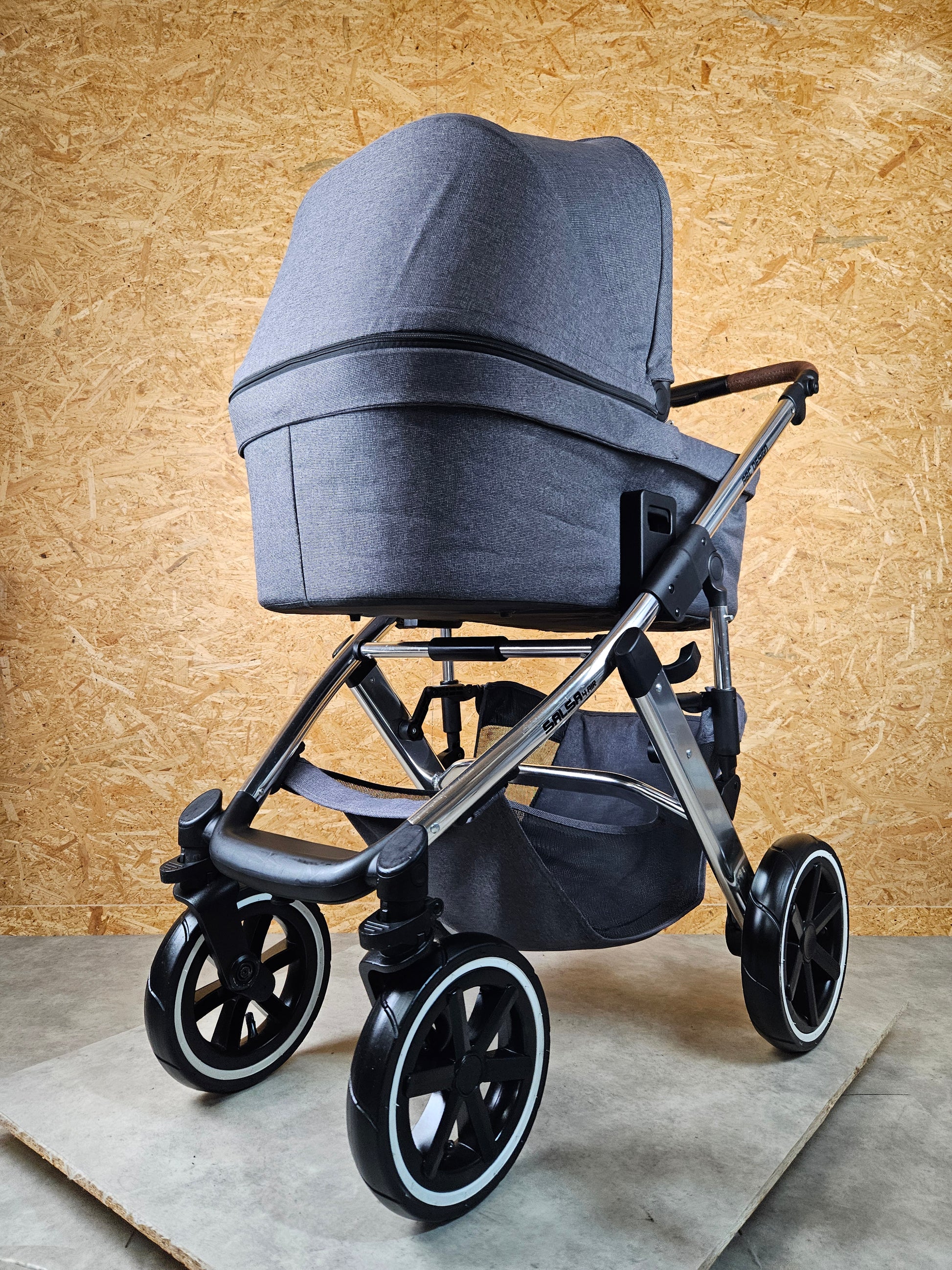 Abc Design - Salsa 4 Air Kombikinderwagen (sportsitz und Babywanne) - Asphalt in sehr Gutem Zustand Kinderwagen 14