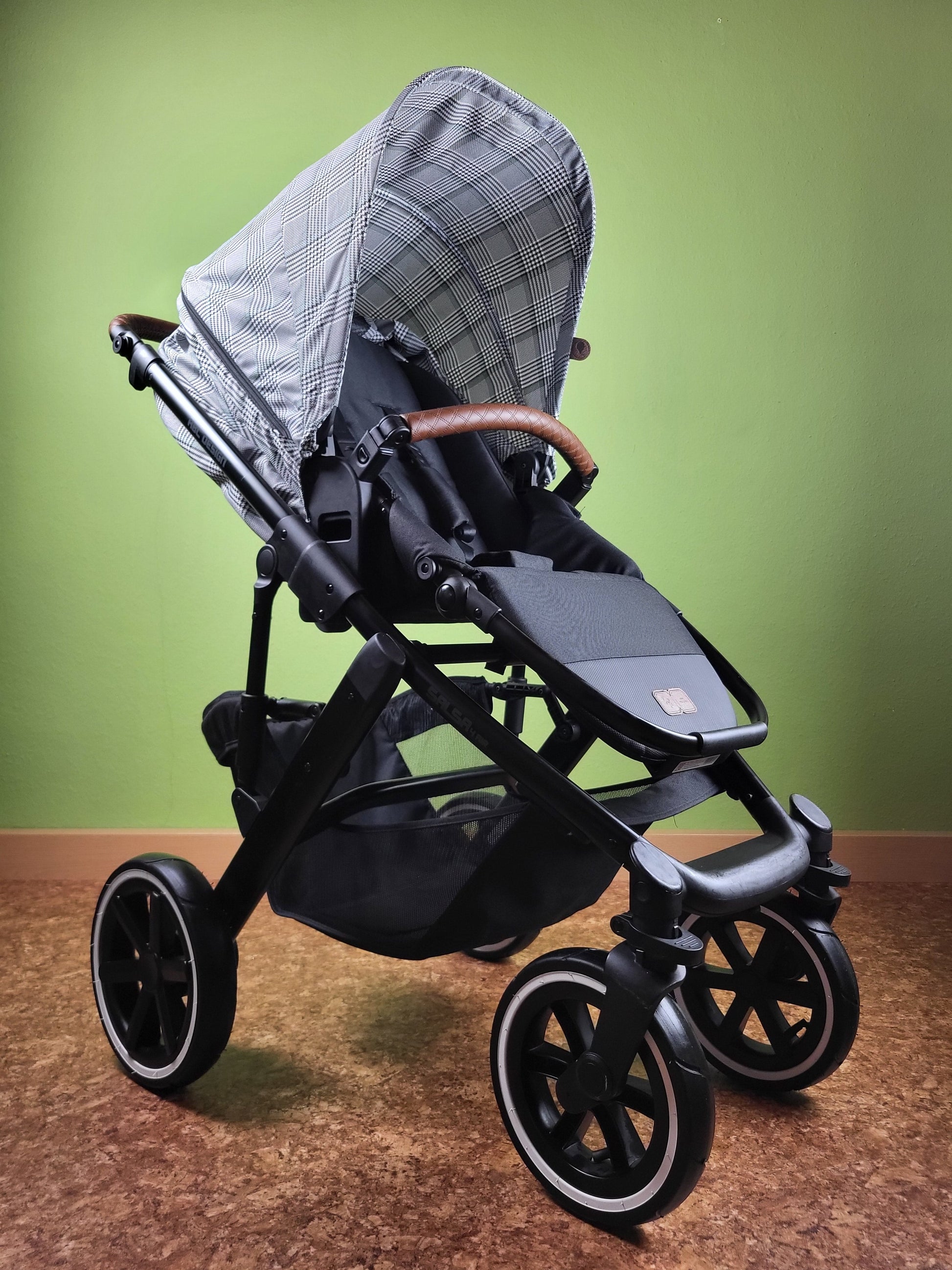 Salsa 4 Air Smaragd Fashion Edition - Kombikinderwagen (liegewanne Und Sportsitz) - Grüne - Sehr Gutem Zustand / Gut