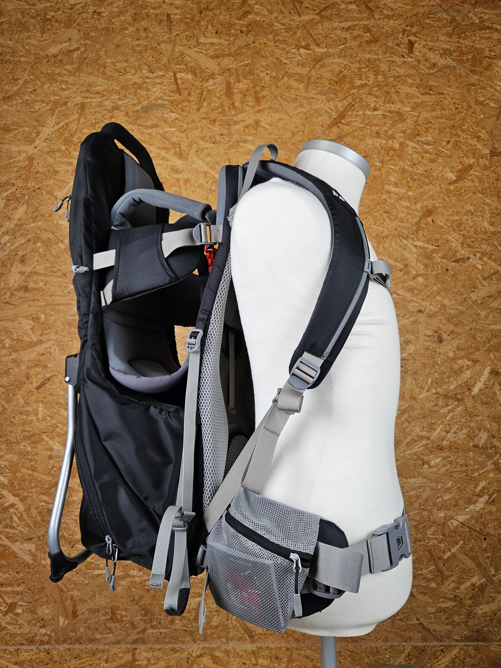 Vaude Shuttle Base - Kindertrage - Schwarz - in sehr Gutem Zustand 4