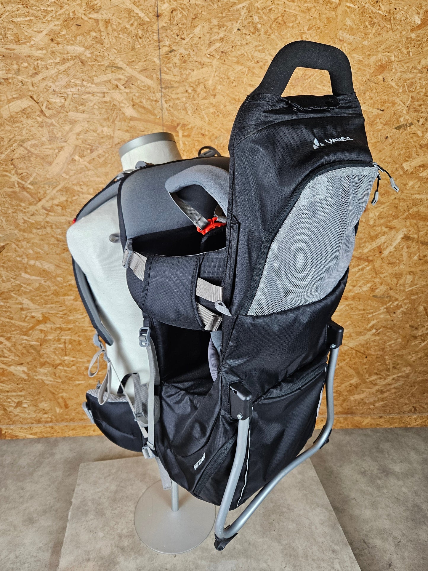 Vaude Shuttle Base - Kindertrage - Schwarz - in sehr Gutem Zustand 7